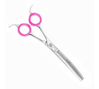 Kanpeki Curved Pink 6.5" Left-Handed 45T Thinning Scissors