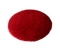 KANQIDKG Stool Seat Covers Round, Stretch Round Bar Stool Covers Washable Chair Stools Cushion Slipcovers with Elastic Bands for 9.84-11.8 Inch Chair Wine Red