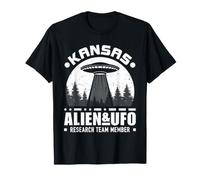 Kansas Alien & UFO Research Team Member Alien Hunter T-Shirt