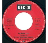 Kansas City/Back On Tour Again (7" Vinyl Single)(1974)(Decca D 29.224)