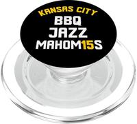 KANSAS CITY BBQ, JAZZ, Mahom15s PopSockets PopGrip for MagSafe