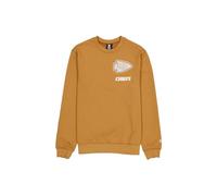 Kansas City Chiefs New Era Cap Nfl Logo Select Crew Neck Sweater Light Bronze Unisex