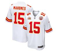 Kansas City Chiefs Nike Game Road Super Bowl LIX Patch Jersey - Patrick Mahomes
