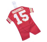 Kansas City Chiefs Patrick Mahomes American Football Kit Car Hanger (One Size) (Red)