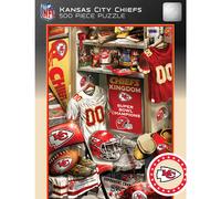 Kansas City Chiefs Puzzle 500 Piece Locker Room