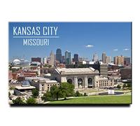 Kansas City fridge magnet Missouri travel souvenir KCMO Liberty Memorial