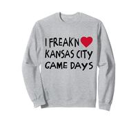 Kansas City Game Days Funny Locals Freak'n Love KC Sweatshirt