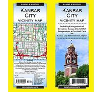 Kansas City & Vicinity, Kansas Missouri Regional Map