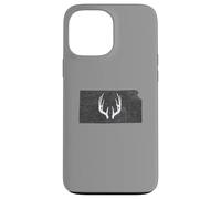 Kansas KS Deer Hunting Shed Antlers Design Case for iPhone 13 Pro Max