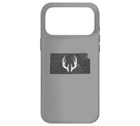 Kansas KS Deer Hunting Shed Antlers Design Case for iPhone 17 Pro Max