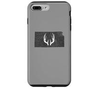 Kansas KS Deer Hunting Shed Antlers Design Case for iPhone 7 Plus/8 Plus