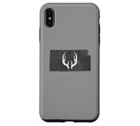 Kansas KS Deer Hunting Shed Antlers Design Case for iPhone XS Max