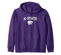 Kansas State Wildcats | Official NCAA University | MMKST01 Zip Hoodie