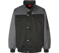Kansas Winterjacke Icon Two Winter Pilotenjacke 4813 PP Schwarz/Grau