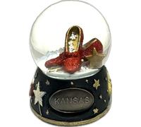 Kansas with Dorothy's Red Slipper Snow Globe 65mm