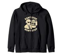 Kant Stop Won’t Stop Philosophy Humor Zip Hoodie