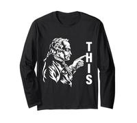 Kant Touch This Funny Philosophy Pun Gift for Philosophers Long Sleeve T-Shirt