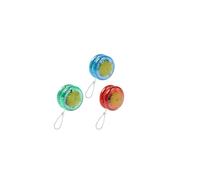 kanta 3 Light Up Yo-Yo Game for Kids Beginner String Trick Ball Spinners Ideal Stress Relief Entertainment Set - 2" Each, All three Colours Easy to Store Away (Pack of 3)