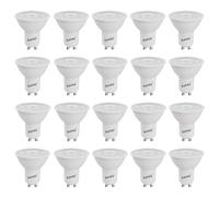 kanta GU10 LED Bulbs, 3.6W Equivalent to 50W Bulb, 345 Lumens, Non-Dimmable, Ceiling Kitchen Bathroom Lights (20, Warm White 3000K)