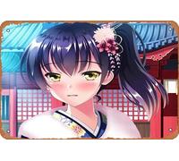 Kantai Collection, Kaga (Kancolle) Anime Poster Home Wall Art Decoration Retro Metal Tin Sign 8x12 inch