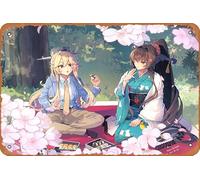 Kantai Collection, Yamato (Kancolle), Iowa (Kancolle) Anime Poster Home Wall Art Decoration Retro Metal Tin Sign 8x12 inch