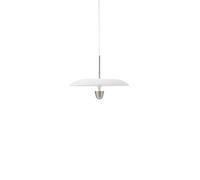 Kantarell Pendant Ø55 Aluminum/ White