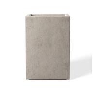 Kante Planter, Weathered Concrete, 12.6" H