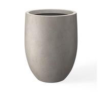 Kante Planter, Weathered Concrete, 21.7" H