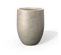 Kante Planter, Weathered Concrete, 21.7" H