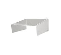 Kantek Angled Telephone Stand, Clear Acrylic, 10 x 9.5 x 4.5 Inches (ATS580)