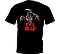 kanten Evil Dead V.1 T Shirt Movie Poster Horror Black M