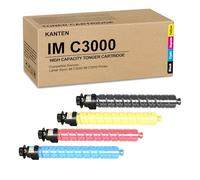 KANTEN IM C3000 IM C3500 IMC3000 IMC3500 Toner 842251 842252 842253 842254 Black Cyan Magenta YellowHigh Yield Toner Cartridge Compatible for Ricoh IMC3500 IMC3000 Printer