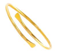 KANTIPUR Slim Bracelet Adjustable Cuff Yoga Meditation Mantra Jewelry Cuff for Women and Men Hammered Stacking bangle