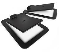 Kanto Audio S4 Desktop Speaker Stand - Pack of 2, Black, Black