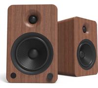 Kanto Audio YU6 Powered Bluetooth Bookshelf Speakers - Walnut, Brown