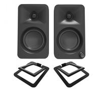 Kanto Ora Powered Reference Desktop Speakers with Stands Black