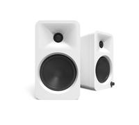 Kanto ORA4 140W Powered Reference Speakers with Bluetooth 5.0 and USB-C Input | 4” Woofers with Deep Bass Extension | Bi-Amplified | 80 Hz Automatic Crossover | Reference Quality Sound | Pair | White