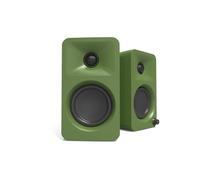 Kanto ORAMN 100W Powered Reference Desktop Computer Speakers with Bluetooth 5.0 and USB-C Input | Bi-Amplified | 100 Hz Automatic Crossover | Reference Quality Sound | Pair | Moss