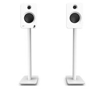Kanto REN Powered Speakers with SP32 Speaker Stands Matte White
