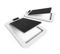 Kanto S4 Desktop Speaker Stands (Medium) White