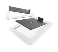 Kanto Audio S6 Desktop Speaker Stands for Large Speakers 8" x 10" (Pair) - White
