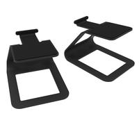 Kanto Audio SE2 Desktop Speaker Stands for Small Speakers 5" x 6" (Pair) - Black