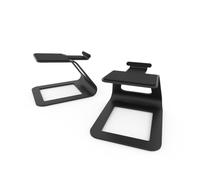 Kanto SE2 Small Elevated Desktop Speaker Stands Black