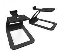 Kanto SE4 Elevated Desktop Speaker Stands (Medium) Black