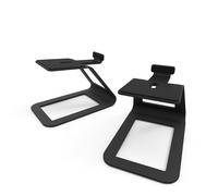 Kanto SE4 Elevated Desktop Speaker Stands (Medium) Black