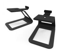 Kanto SE4 Elevated Desktop Speaker Stands (Medium) Black