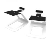 Kanto SE6 Large Elevated Desktop Speaker Stands - White