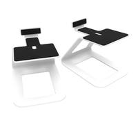 Kanto Audio SE6 Desktop Speaker Stands for Large Speakers 8" x 10" (Pair) - Black