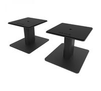 Kanto SP6HD Universal Desktop Speaker Stands - 6 Inch - 2 Pack - Steel (Black)
