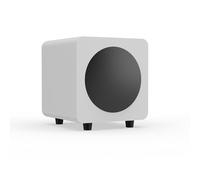 Kanto SUB6 Sealed Powered Subwoofer, 200 W Peak Power, 6 Inch Woofer, Quick & Accurate Bass, Ultra-Compact Design, Matte White
